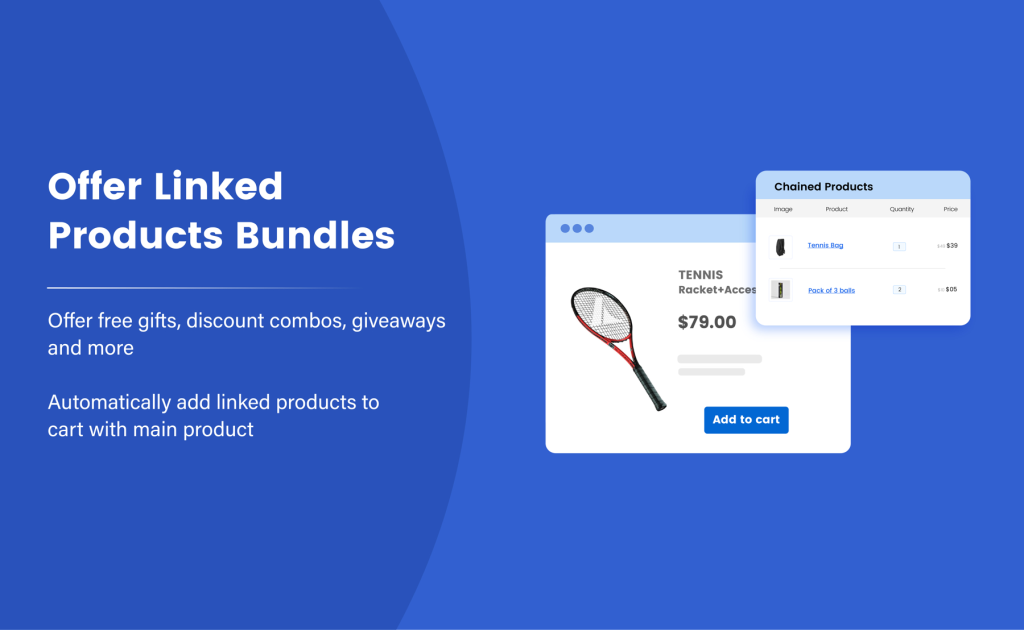 Linked product for woocommerce